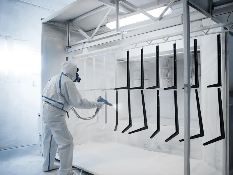 Préparation des surfaces métalliques par sablage et grenaillage avant peinture époxy pour une adhérence optimale et une protection durable dans l’Oise.