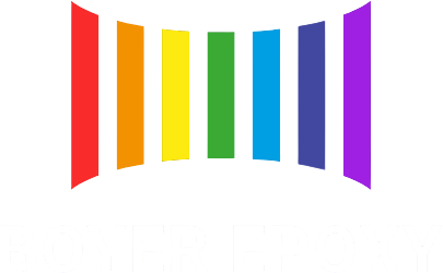 Logo de Boyer Epoxy, spécialiste du sablage, grenaillage et thermolaquage epoxy à Crépy-en-Valois et Senlis, Oise, Hauts-de-France.